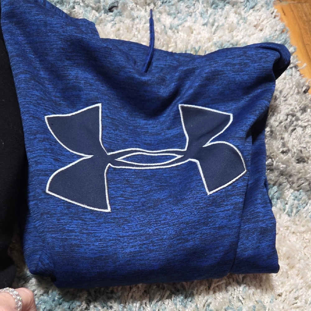 Mens Under Armour Royal Blue Pullover